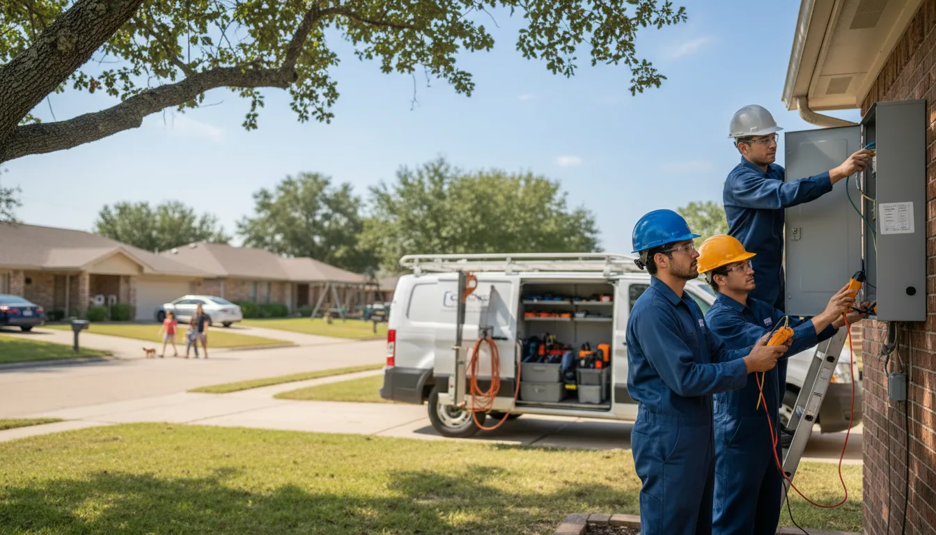 Certified electrician providing emergency electrical services in Jeremiah, KY